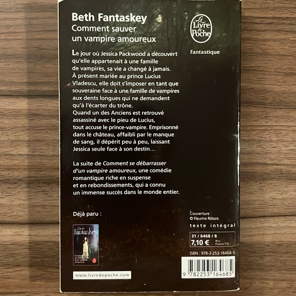 Série Vampire amoureux, tomes 1-2, livres en français, books in french - Picture 5 of 12